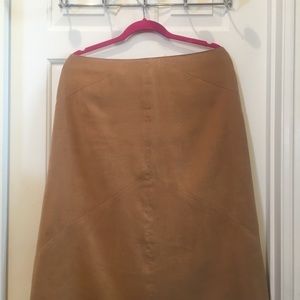 Talbots Carmel color A line Skirt